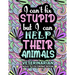 Veterinarian Adult Coloring Book: Funny Thank You Gag Gift For Veterinarians, Vet Techs, Vet Assistants and Vet Receptionists For Men and Women [Stude