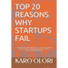 Top 20 Reasons Why Startups Fail