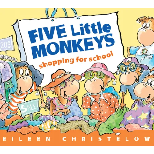Five Little Monkeys Shopping for School