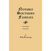 Notable Southern Families. Volume IV