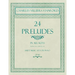 24 Preludes - In all Keys - Book 1 of 2 - Pieces 1-16 - Sheet Music set for Piano - Op. 163