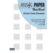 MUSIC PAPER NoteBook - Guitar Chord Diagrams