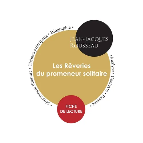Fiche de lecture Les Rêveries du promeneur solitaire (Étude intégrale)