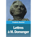 Lettres à M. Domenger