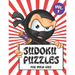Sudoku Puzzles for Ninja Kids Vol. 1: Includes a Helpful Guide to Lead Beginner Sudoku Puzzlers from 4 x 4 Grids to the Traditional 9 x 9 Game Boards