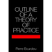 Outline of a Theory of Practice