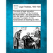 The Study of Legal Education: Recommendations of the American Bar Association: List of Law Schools: From the Report of the President of the Carnegie