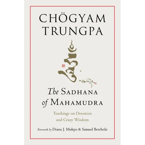 The Sadhana of Mahamudra: Teachings on Devotion and Crazy Wisdom - Paperback