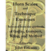 Horn Scales and Technique Exercises