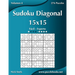 Sudoku Diagonal 15x15 - De Fácil a Experto - Volumen 4 - 276 Puzzles