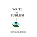 Write to Publish