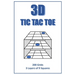 3D Tic Tac Toe Puzzle Book: A book full of 3 layer 3D tic tac toe frames for you to enjoy. Handy 6'x9' size means you can play at home or on the r