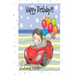 HAPPY BIRTHDAY! (Coloring Card): (Personalized Birthday Cards for Boys) Birthday Inspirational Messages!