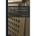 Kenyon College Catalogue; 1890-92