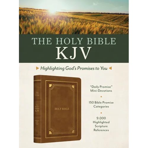 Holy Bible Kjv: Highlighting God's Promises to You [Gold & Camel]