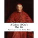 A Defense of One's Own Life: Apologia pro Vita Sua