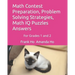 Math Contest Preparation, Problem Solving Strategies, Math IQ Puzzles Answers: For Grades 1 and 2