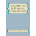 Linguistics & Biblical Interpretation