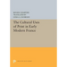 The Cultural Uses of Print in Early Modern France