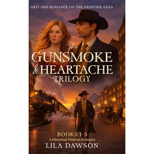 The Gunsmoke & Heartache Trilogy: A Historical Western Romance Series: Slow Burn, Enemies to Lovers, Frontier Saga (Books 1-3)