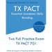 TX PACT Essential Academic Skills Reading: Two Full Practice Exams - 2020 Exam Questions - Free Online Tutoring