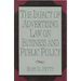 The Impact of Advertising Law on Business and Public Policy