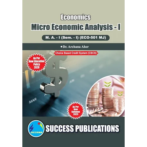 Micro Economic Analysis I, First Year, M.A, Sem-I-English