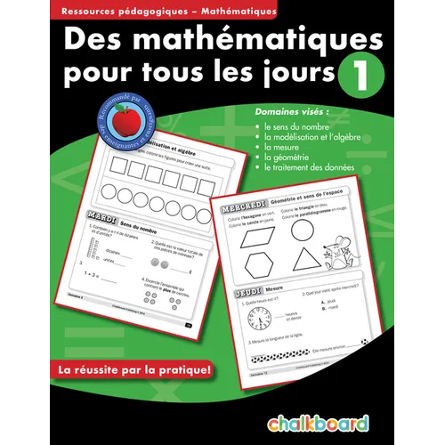 Des Mathematiques Pour Tous Les Jours 1