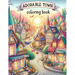 Adorable Town Coloring Book: Discover the magic of small-town life as you color through pages of adorable towns, each brimming with character and q