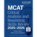 MCAT Critical Analysis and Reasoning Skills Review 2025-2026: Online + Book