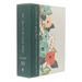 KJV, Journal the Word Bible, Large Print, Green Floral Cloth, Red Letter Edition: Reflect, Journal, or Create Art Next to Your Favorite Verses