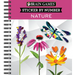 Brain Games - Sticker by Number: Nature - 2 Books in 1 (42 Images to Sticker)