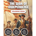 The War Of Independence Coloring Book: Story of the American Revolution (1775-1783) 80+ Coloring Pages 50+ Historic Facts Modern Style Illustrations F