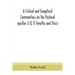 A Critical And Exegetical Commentary On The Pastoral Epistles (I & Ii Timothy And Titus)