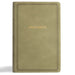 KJV Large Print Personal Size Reference Bible, Sage Suedesoft Leathertouch, Indexed