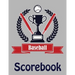 Baseball Scorebook: 100 Basic Scorecards For Baseball