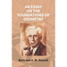 An Essay On The Foundations Of Geometry