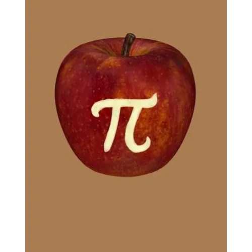 Apple Pi: Graph Paper for Math Students Teachers Professors - 4 Square to 1 Inch Grey Graph Paper - 150 pages 8x10