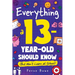 Everything a 13 Year Old Should Know (But Won't Learn at School): 100+ Essential Life Skills for Self-Confidence, Happiness, and Success