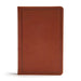 CSB Deluxe Gift Bible, Brown Leathertouch
