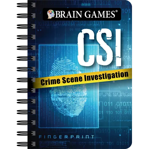 Brain Games - To Go - Csi: Crime Scene Investigation Puzzles - Variety Puzzle Book