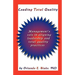 Leading Total Quality: Management's Role in Aligning Leadership & Total Quality Practice