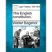 The English Constitution.