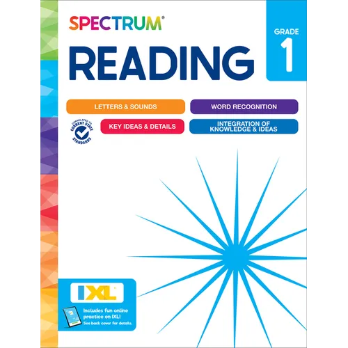 Spectrum Reading Workbook, Grade 1