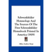 Schwenkfelder Hymnology And The Sources Of The First Schwenkfelder Hymnbook Printed In America (1909)