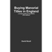 Buying Manorial Titles in England: a simple guide to the pitfalls