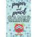 Paper and pencil games for boring classes: 2 players activity book, 7 different paper and pencil games, perfect gift for kids, teens and students!