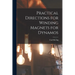Practical Directions for Winding Magnets for Dynamos