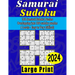 Samurai Sudoku Books For Adults: 500 Large Print Sudoku Puzzles With Answers. 4 Levels Easy To Medium To Hard To Very Difficult.