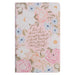 KJV Bible Giant Print Faux Leather for I Know the Plans, Pink Floral Printed Jer. 29:11